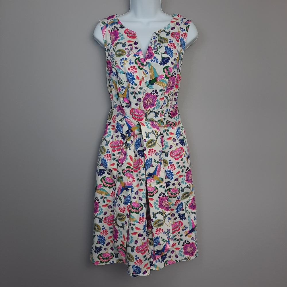 Boden Floral Multicolor Dress